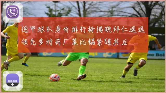 德甲球队身价排行榜揭晓拜仁遥遥领先多特药厂莱比锡紧随其后
